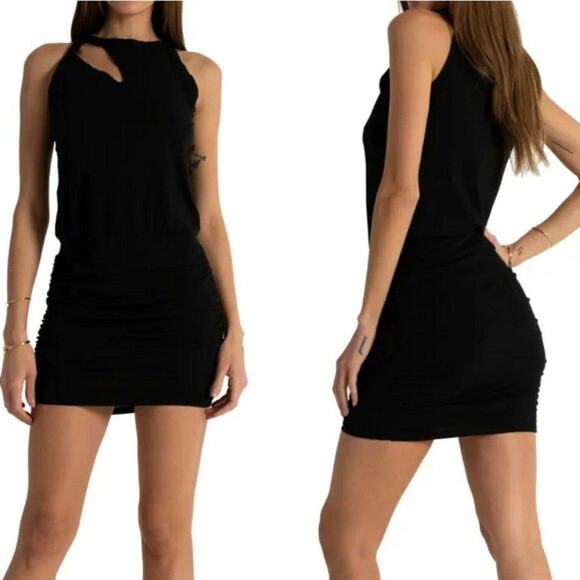 n: Philanthropy Black Charley Dress Size XL NWT - Picture 1 of 10